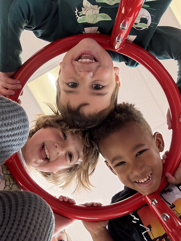 three kids